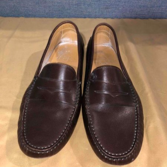 Tod's Men's Leather Loafers, Size 7